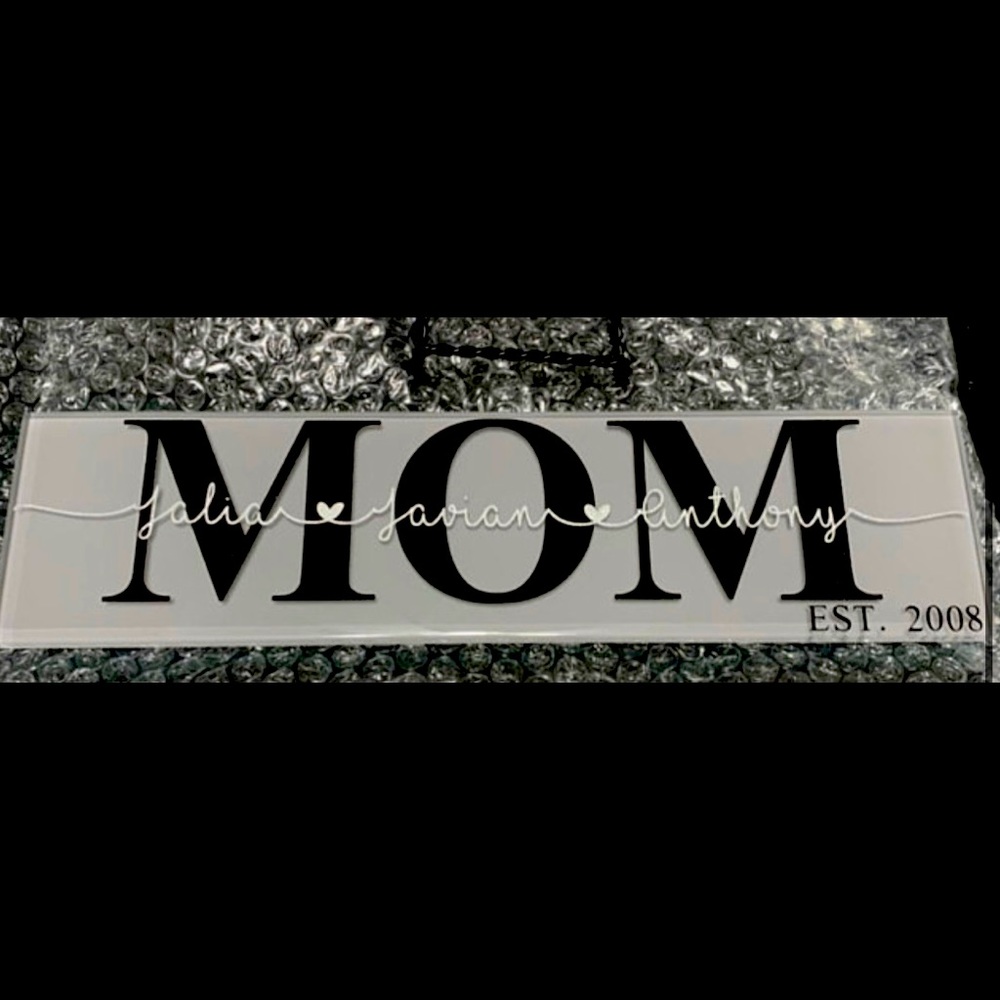 Custom glass tiles